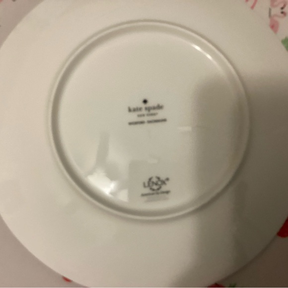 Kate Spade ,New York, Lenox , plates, size 8 1/4 “ diameter ,total 4 plates - Picture 8 of 9